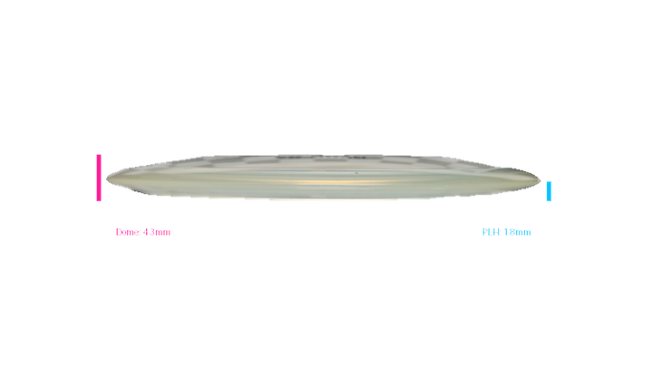 Discraft 2026 BYOP Curbside Chaos Z Lite Heat Fairway Driver Profile View