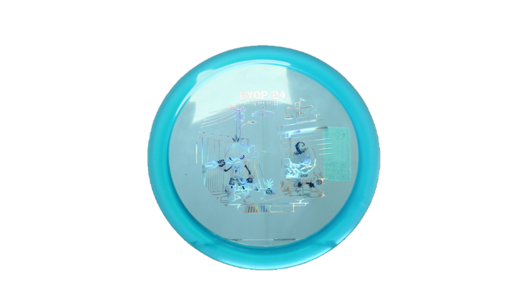 Discraft 2026 BYOP Curbside Chaos Z Lite Heat Fairway Driver Front View