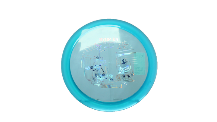 Discraft 2026 BYOP Curbside Chaos Z Lite Heat Fairway Driver Front View