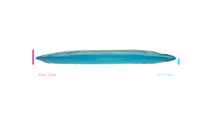 Discraft 2026 BYOP Curbside Chaos Z Lite Heat Fairway Driver Profile View