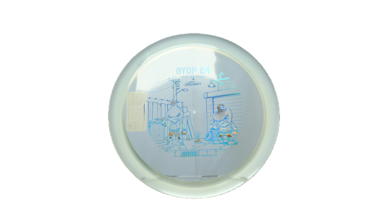 Discraft 2026 BYOP Curbside Chaos Z Lite Heat Fairway Driver Front View