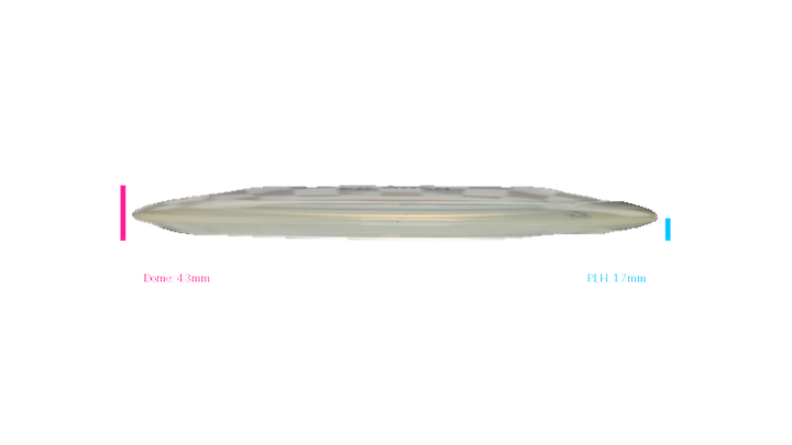 Discraft 2026 BYOP Curbside Chaos Z Lite Heat Fairway Driver Profile View