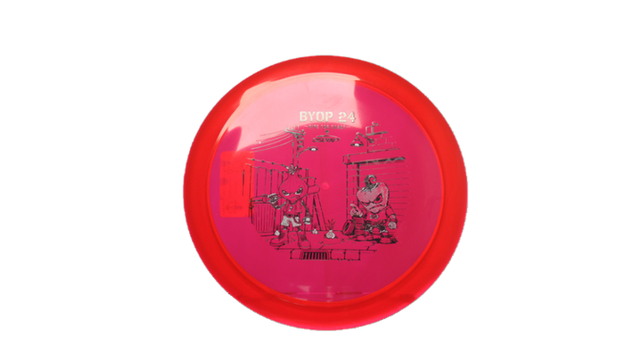 Discraft 2026 BYOP Curbside Chaos Z Lite Heat Fairway Driver Front View