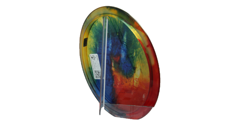 Discraft 2026 BYOP Curbside Chaos Z Fly Dye Cicada Fairway Driver Back View