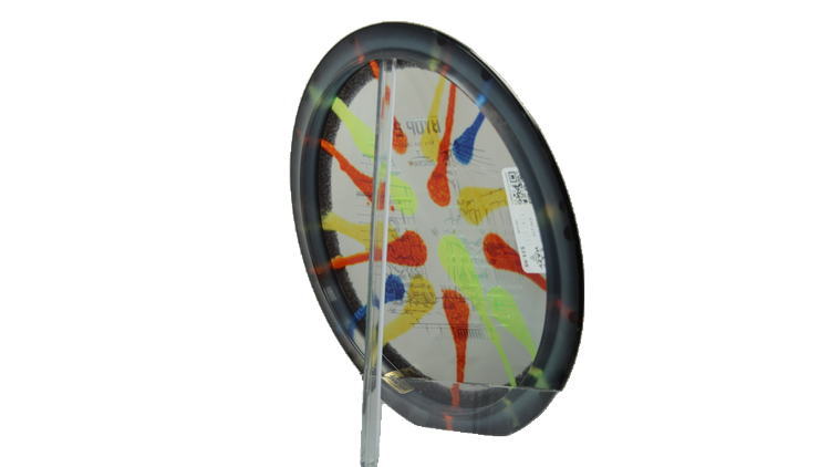 Discraft 2026 BYOP Curbside Chaos Z Fly Dye Cicada Fairway Driver Back View