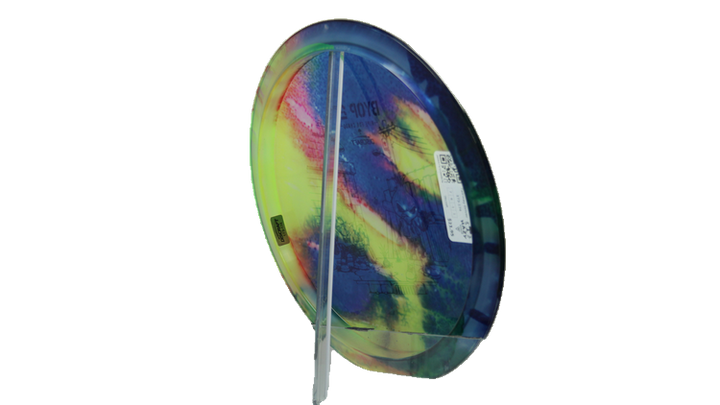 Discraft 2026 BYOP Curbside Chaos Z Fly Dye Cicada Fairway Driver Back View