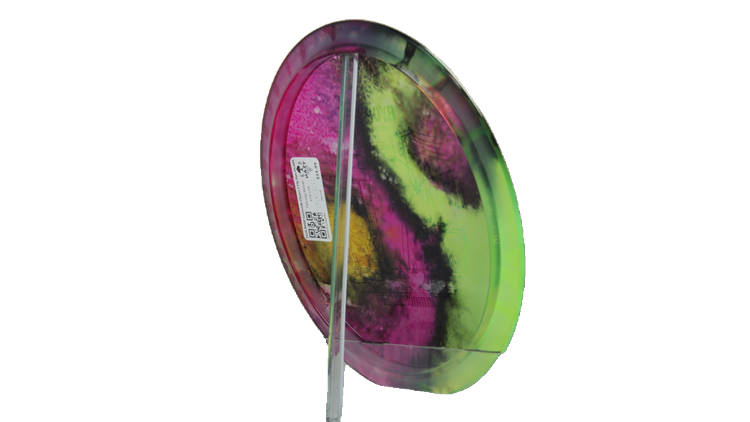 Discraft 2026 BYOP Curbside Chaos Z Fly Dye Cicada Fairway Driver Back View