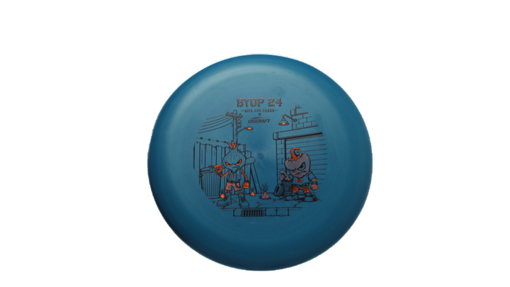 Discraft 2026 BYOP Curbside Chaos Paul McBeth CT Luna Putter Front View