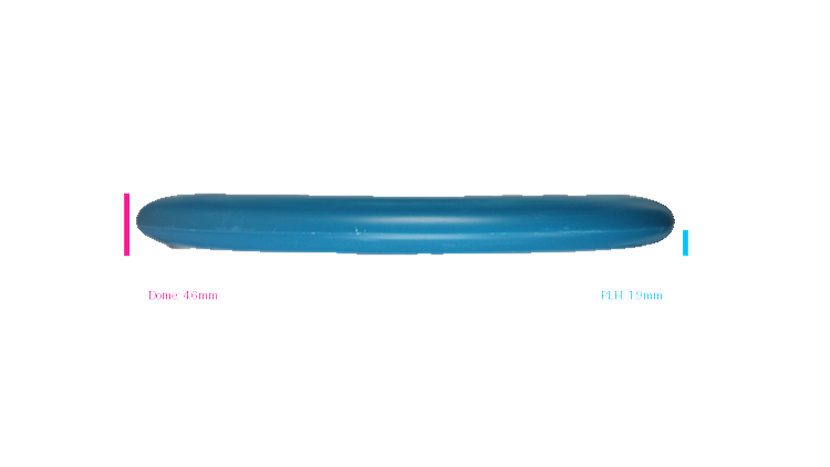 Discraft 2026 BYOP Curbside Chaos Paul McBeth CT Luna Putter Profile View
