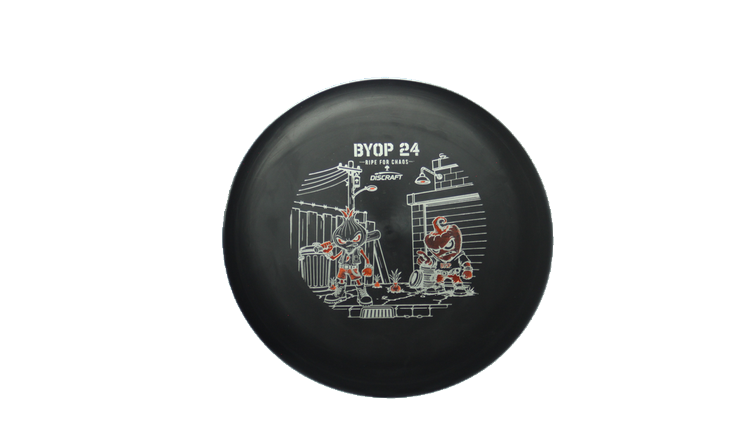 Discraft 2026 BYOP Curbside Chaos Paul McBeth CT Luna Putter Front View
