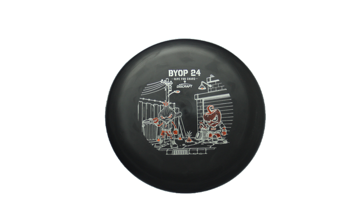 Discraft 2026 BYOP Curbside Chaos Paul McBeth CT Luna Putter Front View