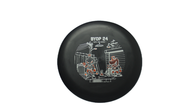 Discraft 2026 BYOP Curbside Chaos Paul McBeth CT Luna Putter Front View