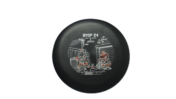 Discraft 2026 BYOP Curbside Chaos Paul McBeth CT Luna Putter Front View