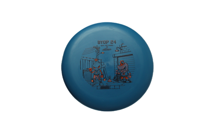 Discraft 2026 BYOP Curbside Chaos Paul McBeth CT Luna Putter Front View