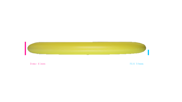 Discraft 2026 BYOP Curbside Chaos Paul McBeth CT Luna Putter Profile View