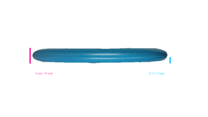 Discraft 2026 BYOP Curbside Chaos Paul McBeth CT Luna Putter Profile View