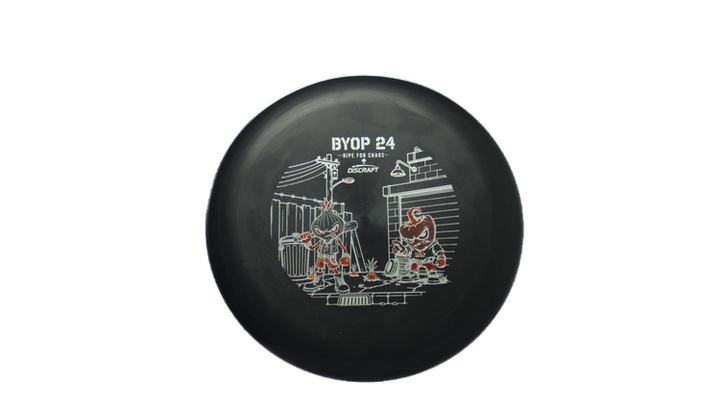 Discraft 2026 BYOP Curbside Chaos Paul McBeth CT Luna Putter Front View