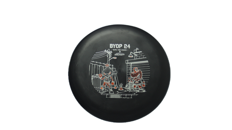 Discraft 2026 BYOP Curbside Chaos Paul McBeth CT Luna Putter Front View