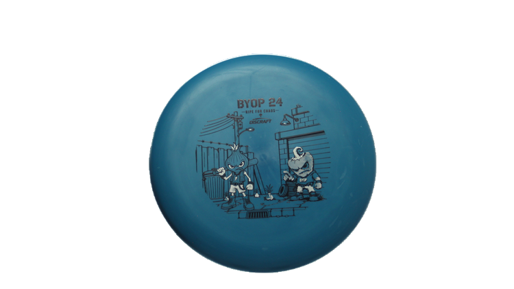 Discraft 2026 BYOP Curbside Chaos Paul McBeth CT Luna Putter Front View