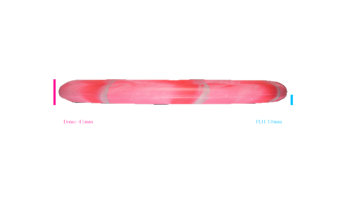 Discraft 2026 BYOP Curbside Chaos Tour Swirl Challenger SS Putter Profile View