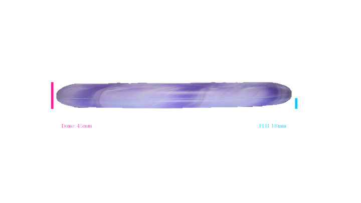 Discraft 2026 BYOP Curbside Chaos Tour Swirl Challenger SS Putter Profile View