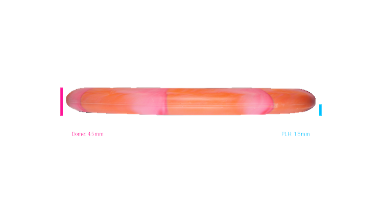 Discraft 2026 BYOP Curbside Chaos Tour Swirl Challenger SS Putter Profile View