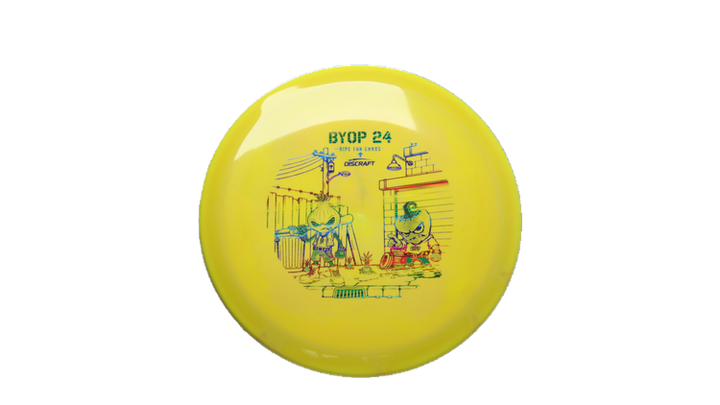 Discraft 2026 BYOP Curbside Chaos ESP Cigarra Fairway Driver Front View