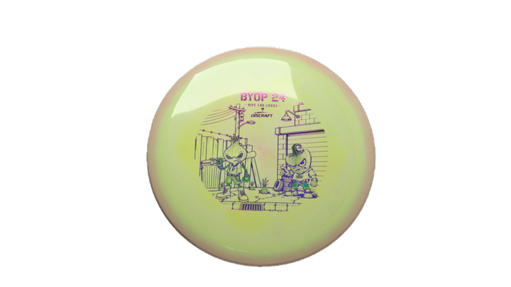 Discraft 2026 BYOP Curbside Chaos ESP Cigarra Fairway Driver Front View