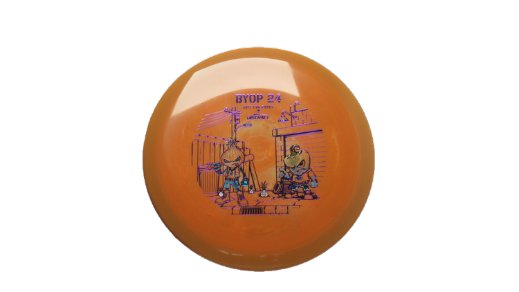 Discraft 2026 BYOP Curbside Chaos ESP Cigarra Fairway Driver Front View