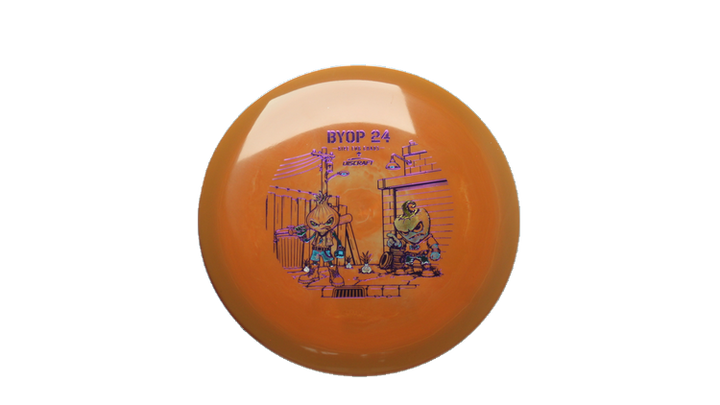 Discraft 2026 BYOP Curbside Chaos ESP Cigarra Fairway Driver Front View
