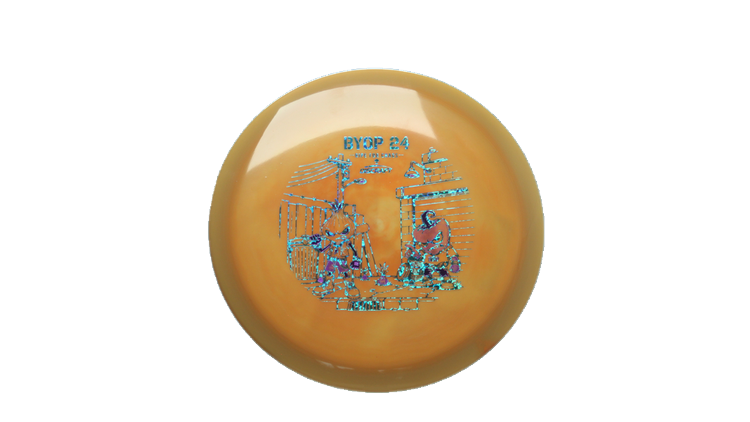 Discraft 2026 BYOP Curbside Chaos ESP Cigarra Fairway Driver Front View