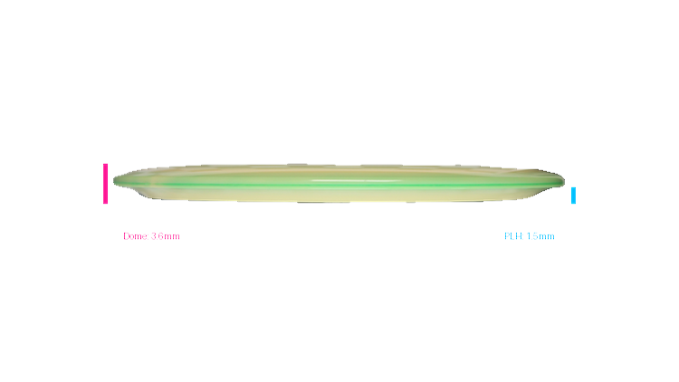 Discraft 2026 BYOP Curbside Chaos ESP Cigarra Fairway Driver Profile View
