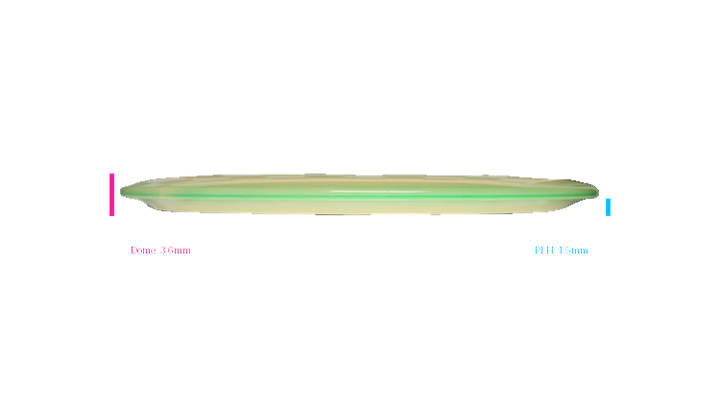 Discraft 2026 BYOP Curbside Chaos ESP Cigarra Fairway Driver Profile View