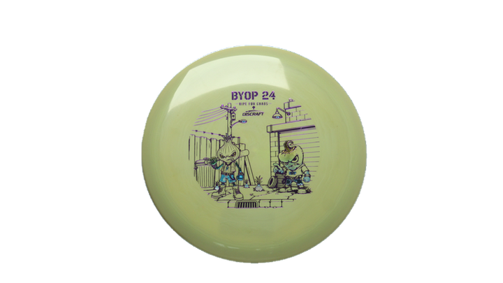 Discraft 2026 BYOP Curbside Chaos ESP Cigarra Fairway Driver Front View