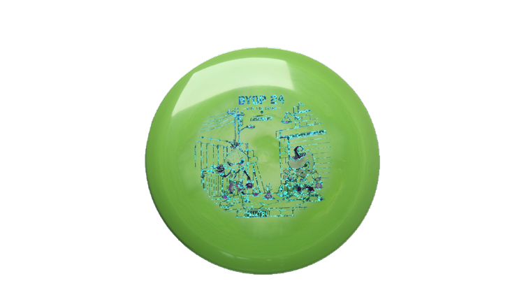 Discraft 2026 BYOP Curbside Chaos ESP Cigarra Fairway Driver Front View