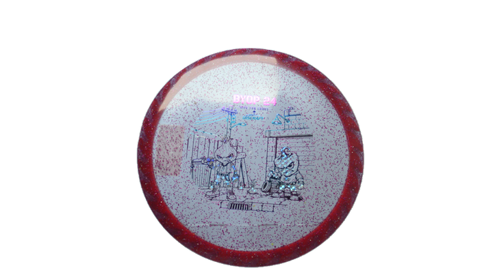 Discraft 2026 BYOP Curbside Chaos Sparkle FuZed Z Buzzz Midrange Front View