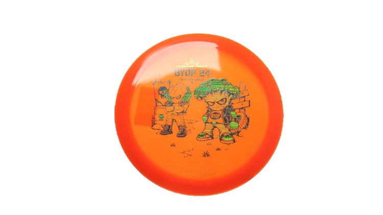 Dynamic Discs 2026 BYOP Toxic Crowns Lucid Breakout Fairway Driver Front View