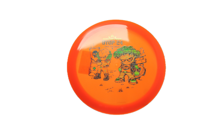 Dynamic Discs 2026 BYOP Toxic Crowns Lucid Breakout Fairway Driver Front View
