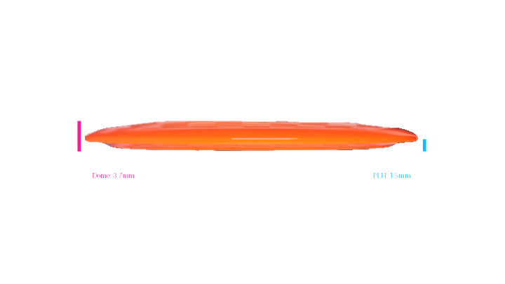 Dynamic Discs 2026 BYOP Toxic Crowns Lucid Breakout Fairway Driver Profile View