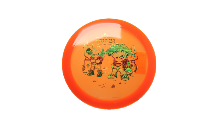 Dynamic Discs 2026 BYOP Toxic Crowns Lucid Breakout Fairway Driver Front View