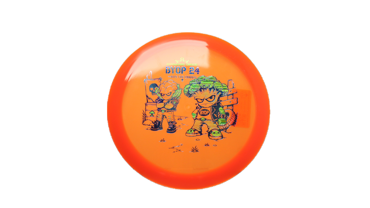 Dynamic Discs 2026 BYOP Toxic Crowns Lucid Breakout Fairway Driver Front View