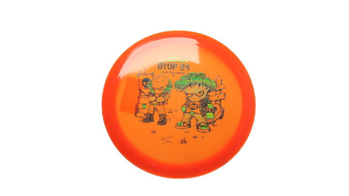 Dynamic Discs 2026 BYOP Toxic Crowns Lucid Breakout Fairway Driver Front View
