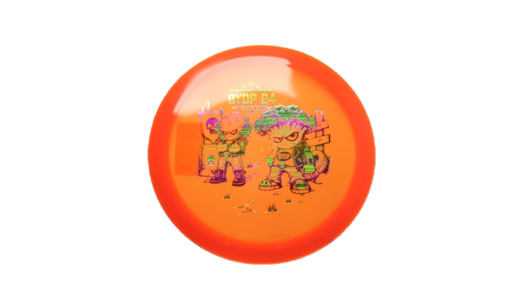 Dynamic Discs 2026 BYOP Toxic Crowns Lucid Breakout Fairway Driver Front View
