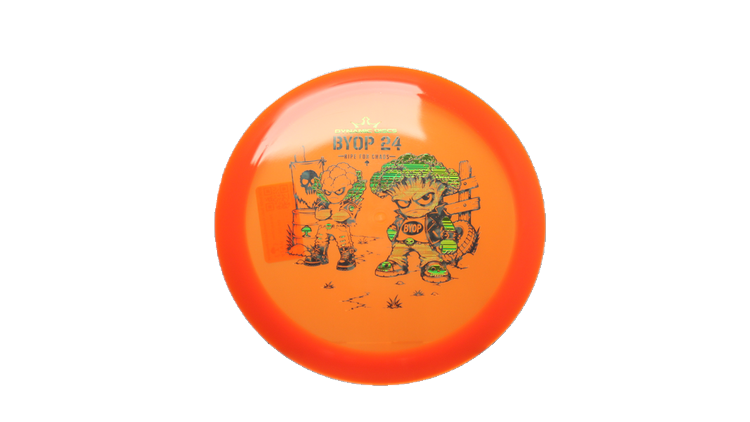 Dynamic Discs 2026 BYOP Toxic Crowns Lucid Breakout Fairway Driver Front View