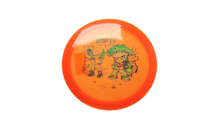 Dynamic Discs 2026 BYOP Toxic Crowns Lucid Breakout Fairway Driver Front View