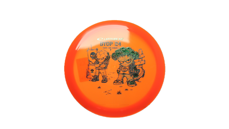 Dynamic Discs 2026 BYOP Toxic Crowns Lucid Breakout Fairway Driver Front View