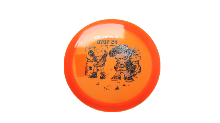 Dynamic Discs 2026 BYOP Toxic Crowns Lucid Breakout Fairway Driver Front View