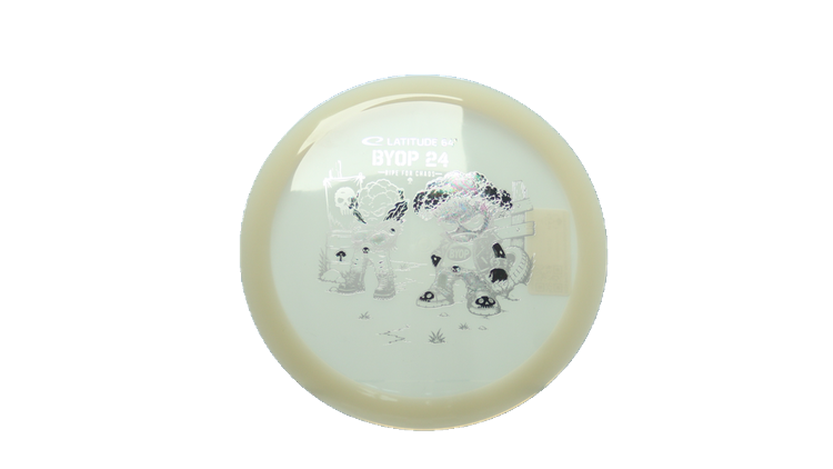 Latitude 64 2026 BYOP Toxic Crowns Opto Diamond Fairway Driver Front View