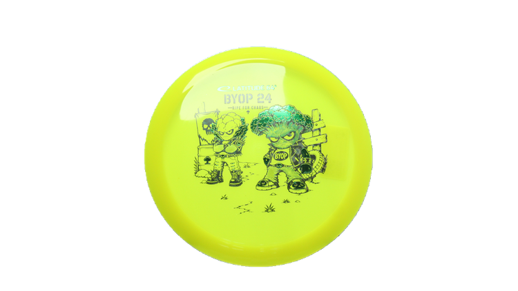Latitude 64 2026 BYOP Toxic Crowns Opto Diamond Fairway Driver Front View