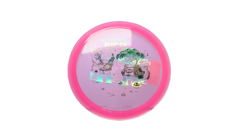 Latitude 64 2026 BYOP Toxic Crowns Opto Diamond Fairway Driver Front View